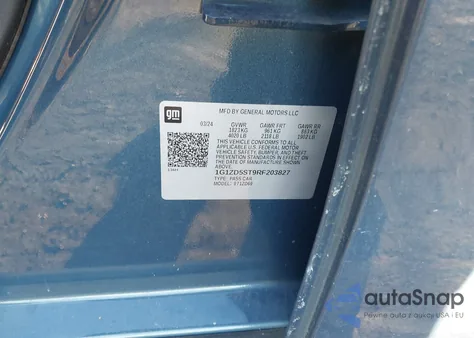 2020 Chevrolet Malibu Fwd Lt z USA, uszkodzony, nr VIN 1G1ZD5ST6LF053084